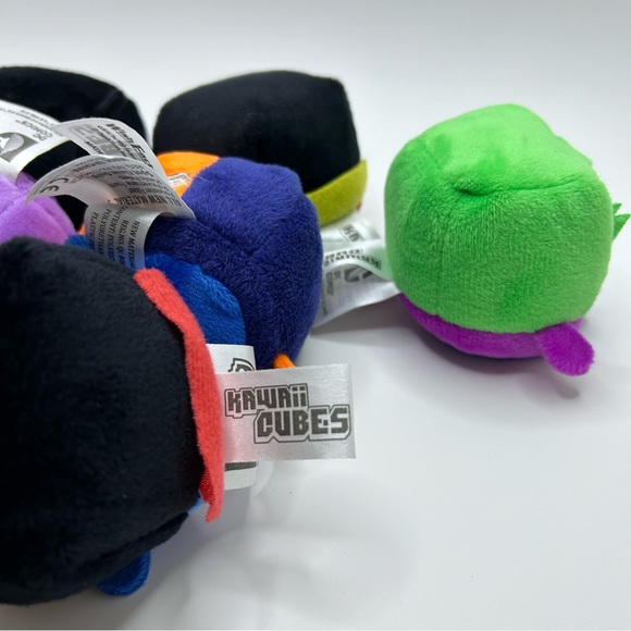 Kawaii cubes plush, lot of 6 DC characters - Picture 3 of 4